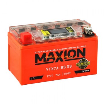 YTX-7A-BS-DS (GEL) MAXION 12V-7A